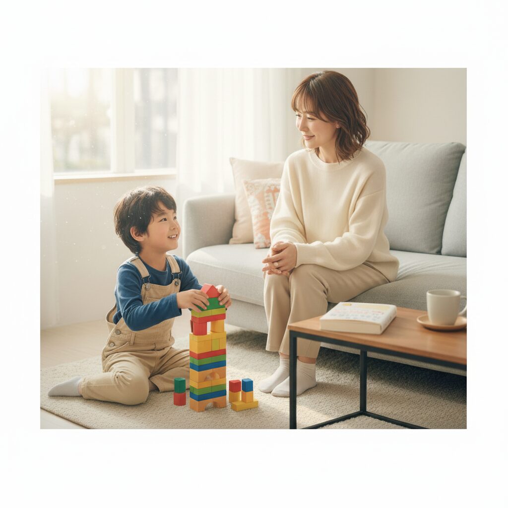 児童精神科医が勧める子どもの接し方は、子どものそばでただ穏やかに笑っていること